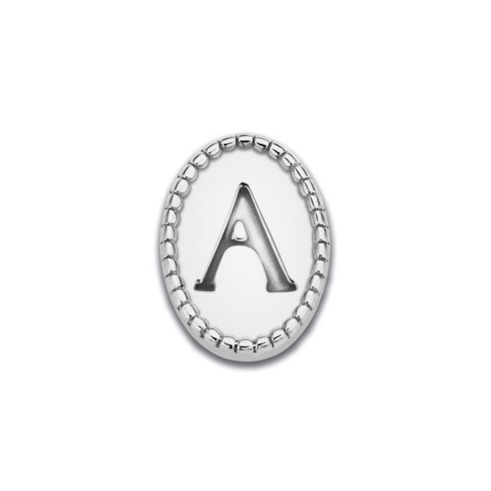 MI MONEDA | Icons Letter A/K/L/S - silver